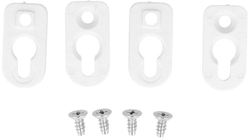 Hammond Electronics 1556FOOTWH-4 Montagefuß ABS Kunststoff Weiß (L x B x H) 51 x 51 x 5mm 4St.