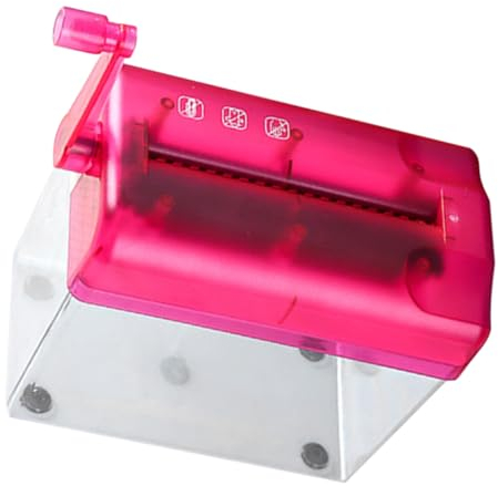 WOFASHPURET Handbetriebenes Mini-aktenvernichter Für Zuhause Und Büro Kompakter Tragbarer Zerkleinerer Papier Kreditkarten Und Dokumente Effizient Und Benutzerfreundlich Für Schule Und