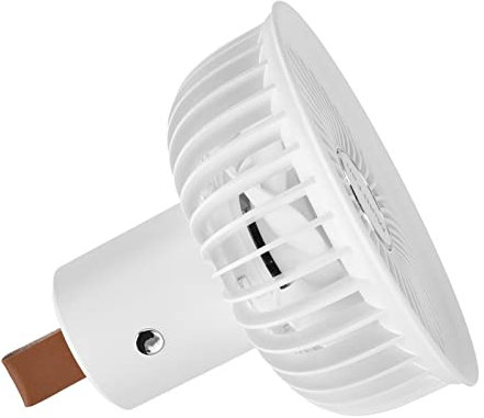 Electric Fan Portable Fan Outdoor USB Charging Fanner Hanging an Electric Fan A Electric Fan Handheld Fan Charger USB Outside Hanger Sticky for Sticky Hanging Clip Fans (White)