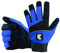 Safety Work Gloves Gardening Working Gloves Mens Women Mechanic Construction Utility Flexible Padded Palm Protection Touch Screen Breathable Builder Multi-Functional (Blue, XXL)