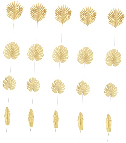 Cabilock 20 Stück Lebensechte Pflanzendekorationen Für Hochzeit Party Home Office Decor Blumenarrangement Zubehör Zufälliger Stil