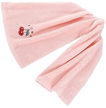 siduytin Tragbares, faltbares, schweißabsorbierendes Sporthandtuch für den Außenbereich, Fitnessstudio, Badminton, Fitness, Laufen, Übung, Baumwollhandtücher, Rosa