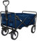 OTUEGFGFD Zusammenklappbarer Outdoor-Mehrzweckwagen, robuster Einkaufswagen, kreativer Outdoor-Wagen, Gartenwagen mit Sicherheitsgurt