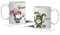 MP CREATIVE Coppia Tazze Mug Natalizie Personalizzabile con Gnomi Decorativi