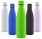 Stainless Steel Double Wall Vacuum Insulated Water Bottle. for Hot & Cold Drinks Thermal Metal Sports Bottles 500ml, Leakproof Vacuum Flask BPA Free Bottle for Sports, Gym, Yoga, Cycling Green