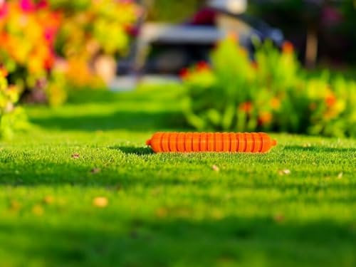 B3D Creative Rullo di ricambio arancione aggiornato personalizzato per tosaerba Worx WG743E