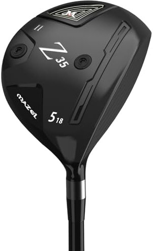 MAZEL Mazza da golf in legno 3 o 5 legno destrorso, legno fairway in titanio e grafite, 111 cm