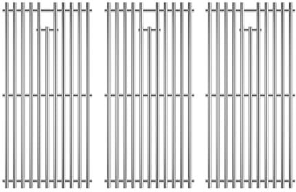 43,2 cm Grillroste für Charbroil Infrarot 3 Brenner 463242515 463242516 466242515 466242516 G466-0025-W1A 463243016 463246018 334600 17 463355220, Edelstahl Charbroil Grill Ersatzteile