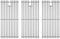 43,2 cm Grillroste für Charbroil Infrarot 3 Brenner 463242515 463242516 466242515 466242516 G466-0025-W1A 463243016 463246018 334600 17 463355220, Edelstahl Charbroil Grill Ersatzteile