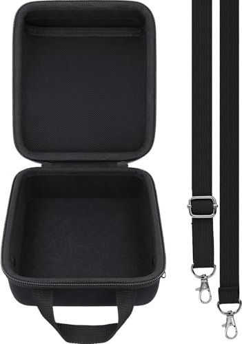 Aenllosi für Fujifilm INSTAX Wide EVO 2-in-1 Sofortbildkamera und Drucker Hartschalenkoffer, Netztasche für INSTAX Wide EVO Film (Schwarz, nur Koffer)