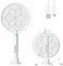 NXPUXP Matamoscas eléctrico 2 en 1,USB Rechargeable Mata Mosquitos Electrico,Electrico Mata Mosquitos