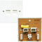 Dual Port BT/PABX Telephone Extension Socket - IDC Secondary - PSTN Wall Plate 5/3A - Loops