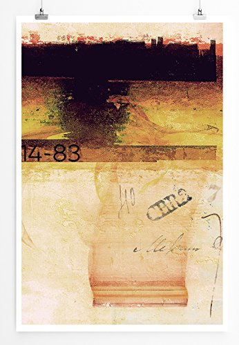 The Outlaw Torn - modernes abstraktes Bild Sinus Art - Bilder, Poster und Kunstdrucke