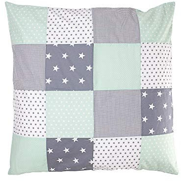 ULLENBOOM Kissenbezug 80x80 Baby - Kopfkissenbezug aus 100% Oeko-TEX Baumwolle - Auch als Baby Bettwäsche geeignet - Ideal als Kissenbezug für Kinderwagen