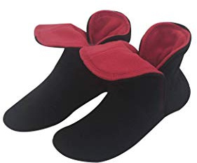 RAIKOU Hausschuhe für Damen, Herren aus Micro Fleece mit ABS und Rutschfester Sohle Größe,Super Flauschige Hüttenschuhe