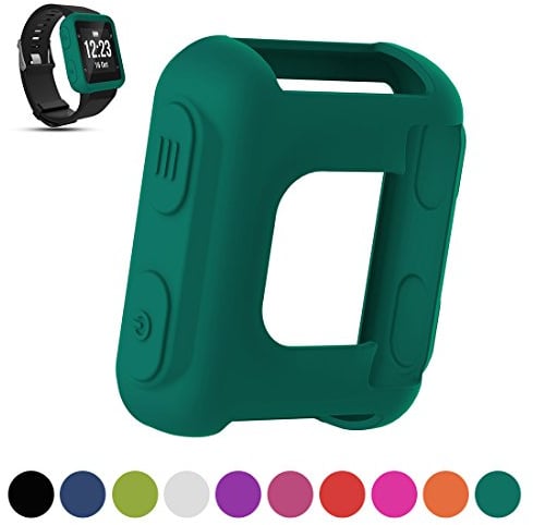 iFeeker Garmin Forerunner 35 GPS Laufuhr Ersatz Band Cover Schutzhülle, Weiche Silikon Stoßfest und bruchsicher Sleeve Sleeve Cover Schutzhülle Tasche für Garmin Forerunner 35 GPS-Laufuhr