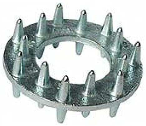 GEKA 102252 Holzverbinder C10-95 zweiseitig verzinkt (Scheibendübel), Silber