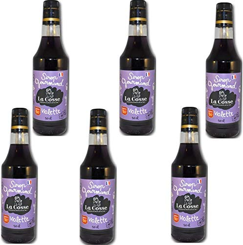 Sirop de Violette lot de 6