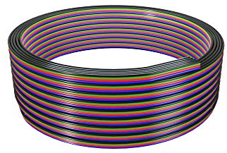 BTF-LIGHTING RGB 32.8ft/10m 20AWG LED Streifen Lichtband Elektrisch Verlängerungskabel 4 polig Stand Anschluss Kabel Schnur für 5050 Farbwechsel LED-Bandseil