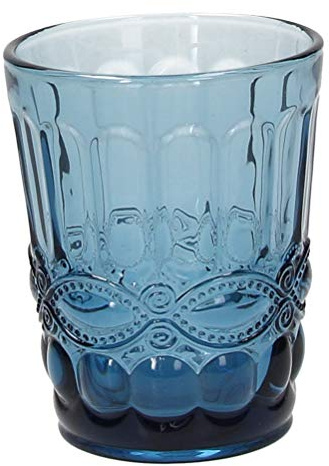 Tognana 6er Set Wasserglas Madame, azurblau, 230 ml. Volumen