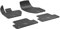 WALSER DirtGuard Gummi Fussmatten Auto für Volvo V40 03/2012-08/2019, 100% passgenaue Auto Fußmatten, robuste Universal Fußmatte Auto, Gummimatten Auto