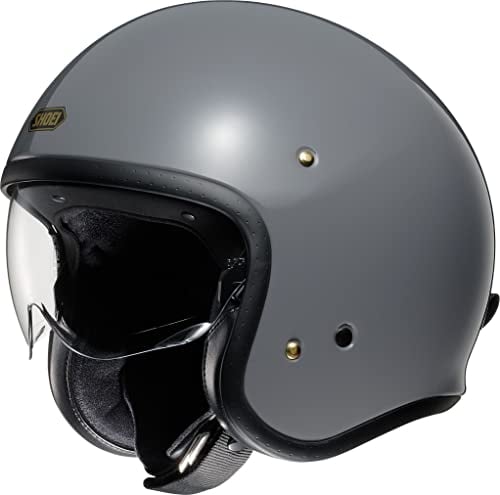 Shoei J.O Basalt Grey Open Face Helm Jethelm Motorradhelm, XL