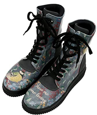 DOGO Vegane Damen Future Boots Stiefeletten - Show Me Some Loving
