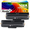 Koala W1106A 106A Schwarz Toner (Mit Chip) Kompatible für HP Toner Laser MFP 137fwg 137fnw 135wg 135a 135r 135w 107w 107a 107r (2er-Pack)