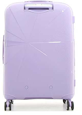 AMERICAN TOURISTER Trolley Medio Expansible unisex con tre tasche zip Viola Profondità 27/30 cm Lunghezza 46 cm Altezza 67 cm Polipropilene