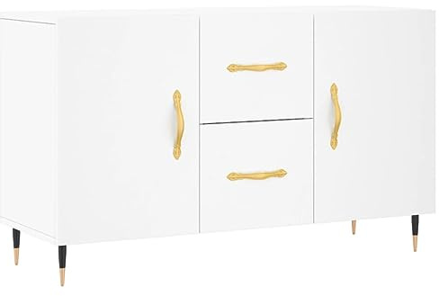 vidaXL Sideboard Weiß 100x36x60 cm Holzwerkstoff
