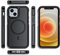 ZCSK Magnetic Mag-safe iPhone 14 Plus Case Military Shockproof 6.7-Inch Black with Shock Absorption Bumper Thin Slim Protective Hard Cover to Protect Compatible for MAG-SAFE Charging iPhone 14 Plus