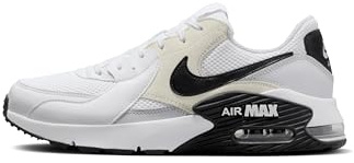 Nike Men's Air Max Excee Shoes, White/Black-Pure Platinum, 12