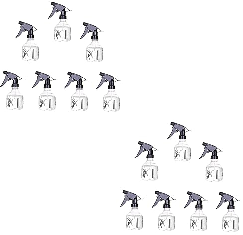 FRCOLOR 14 piezas botella de spray para plantas botella pulverizadora portátil botellas de spray tijeras gel para el cabello multifuncional pulverizador botella vacía a prueba de fugas pelo agua