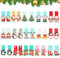 GEEHUA 30 Stück Weihnachten Magnetische Lesezeichen Kinder, Süsse Magnet Lesezeichen Magnetlesezeichen Magnetic Markings Magnetische Seiten Markierungen Weihnachtsgeschenke für Schüler Buchliebhaber