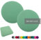 heimtexland ® 2er Pack Sitzkissen Filz Stuhlkissen Bodenkissen Polster Stuhlauflage Indoor Outdoor Kissen rund Typ631 Filzkissen Mint 35x35 cm 2 Stück