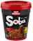 Nissin Cup Noodles Soba Cup – Chili, 10er Pack, Wok Style Instant-Nudeln japanischer Art, mit Chili-Sauce, Schoten & Gemüse, schnell im Becher zubereitet, asiatisches Essen (92 g)