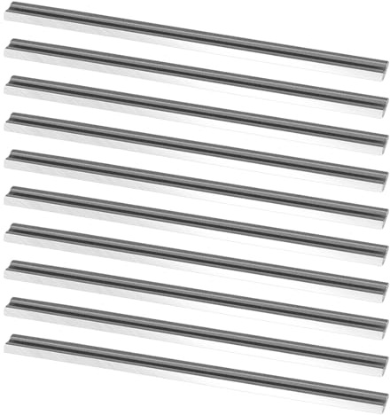 Sessleger 10 Stück 82 mm Hobelklingen für -Hobelmesser, wendbar, in HSS-Box, für Schleifmaschinen von Elektrowerkzeugen