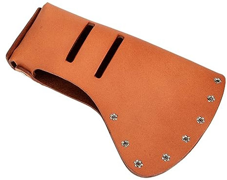 KITANDOVE Cattlehide Head Cover Large Size Protective Sheath Overstrike Guard for Portable Case for Head Covers