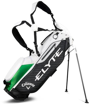 Callaway Golf ELYTE Standtasche, Weiß/Schwarz/Grün
