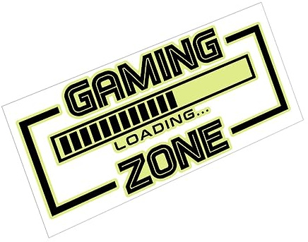 CHICAMPERA Reflective Sticker Für Gamer Selbstklebende Nachtleuchtende Wandtattoos Für Spielzimmer Und Partys Dekorieren Sie Räume Kreativ Und Einfach Mit Diesen Leuchtenden Wandstickern