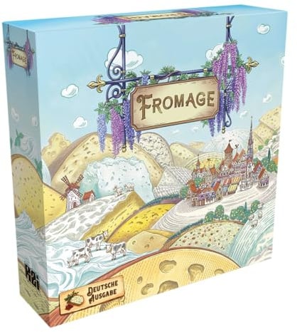 Road to Infamy, Fromage, Worker-Placement-Kennerspiel, Deutsch | Strategisches Aufbauspiel mit außergewöhnlicher Drehmechanik für 1-4 Spieler, 40 Minuten, Brettspiel ab 14 Jahren