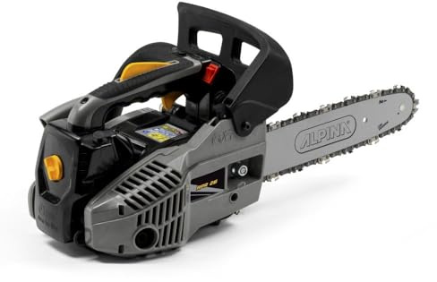 Alpina APR 26 Benzin-Kettensäge, 25,4 cm³, 25 cm – Automatische Ölpumpe, VCS – Zum Beschneiden Von Bäumen Und Sträuchern