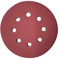 Maveek 50 Pieces 8 Holes Sanding Discs 120 Grit 5 Inch Hook and Loop Sandpaper Assortment for Random Orbital Sander