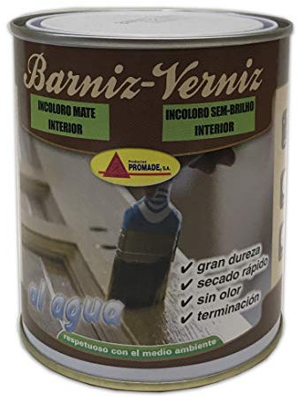 Promade - Barniz al agua MATE 750 ml
