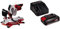 Einhell Troncatrice TE-MS 18/210 Li - Solo Power X-Change + 2,5 Ah Power X-Change Batteria