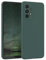 EAZY CASE - Silikonhülle für Samsung Galaxy A33 5G Hülle Silikon Case Grün weich stoßfeste Handyhülle Galaxy A33 Schutzhülle mit Kameraschutz Dünn Premium Schutz Cover TPU Phone Bumper in Piniengrün