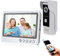 FTSTech 9 Inch WiFi Video Door Phone Intercom System with 4-Wire 700TVL Camera Intercom System,Support Smart APP Remote Unlock,Night Vision,Recording,Snapshot,Motion Detection,for 1-Family House