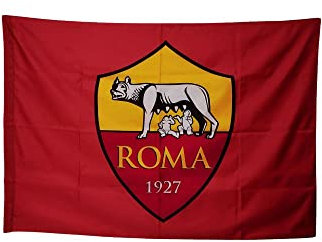 Bandiera Roma Ufficiale Magica LUPA Grande cm.50x70