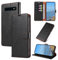 KKEIKO Coque pour Samsung Galaxy S10 Plus, Antichoc Magnetique Étui à Rabat avec Porte Cartes, Portefeuille Housse en Cuir PU pour Samsung S10 Plus, Noir