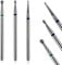 3 Pcs Diamond Ball Bit for Nails Professional Nail Drill Bits Ball Cuticle Set 3/32'' Cuticle Ball Bit for Nail Drill Electric Nail Bits Kit for Acrylic Gel Nails File Machine Pedicure Tool
